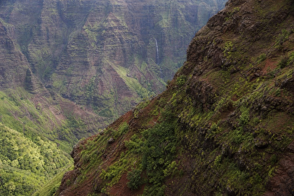 Illustrative canyon landscape